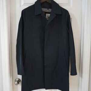 Spasso Dark Blue Rain coat Size Medium